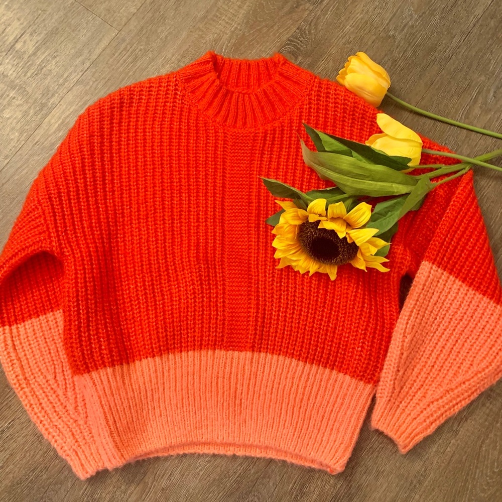 Vibrant and Cozy sweater